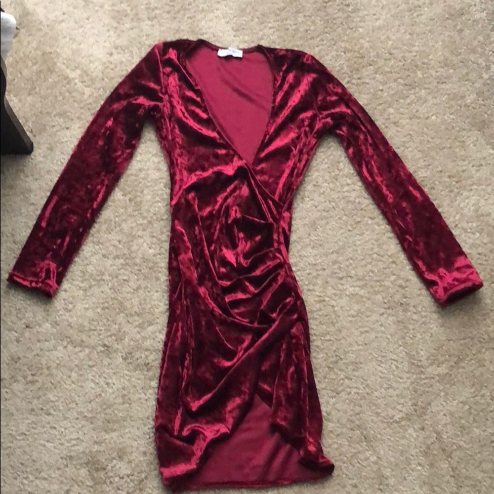Sexy wrap dress